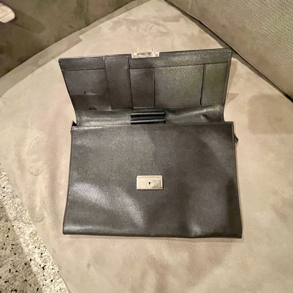 Prada Saffiano Leather Document Holder Padfolio - Picture 3 of 5